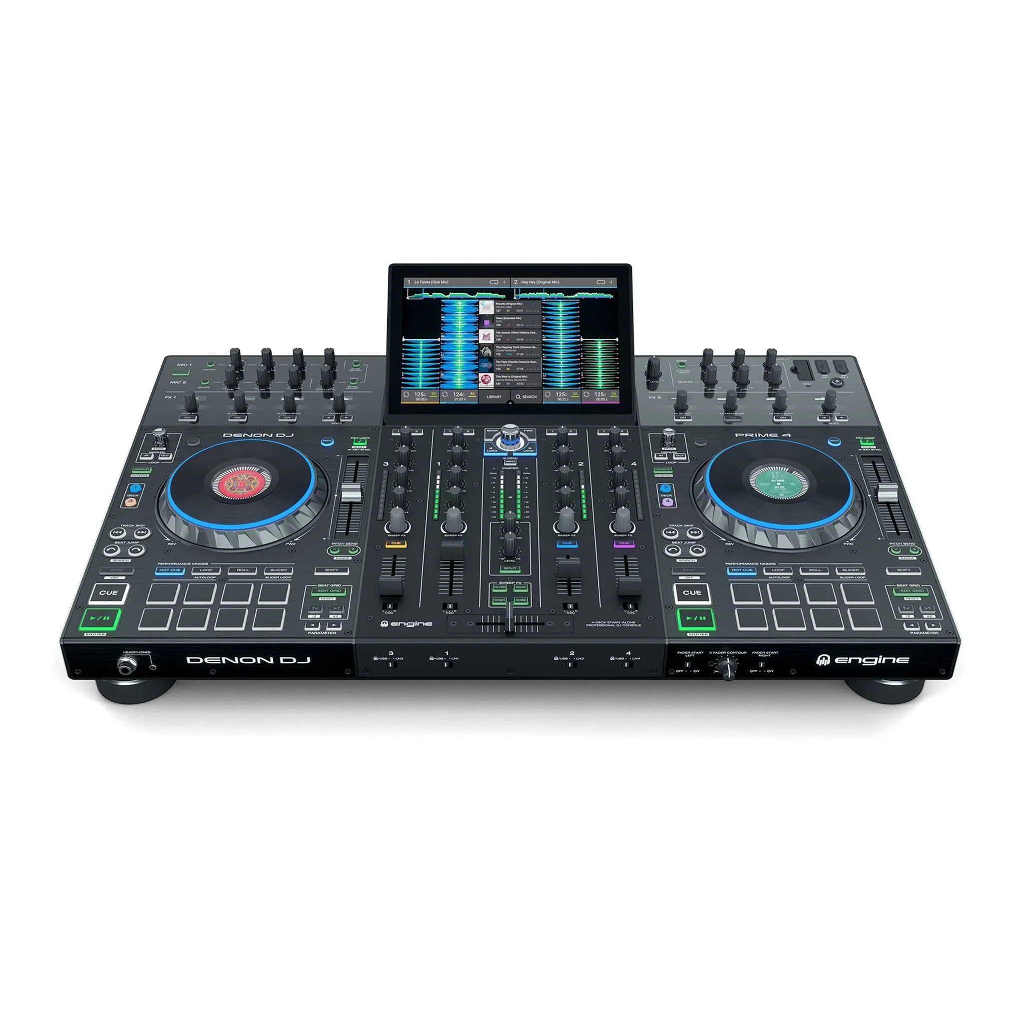 Denon DJ Prime4 4 Channel Standalone DJ system Media Player