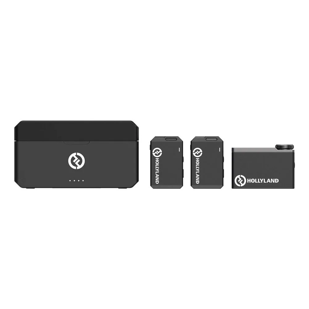 Hollyland LARK MAX Duo 2-Person Wireless Microphone System (2.4 GHz)