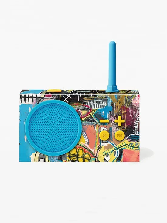 Lexon x Jean-Michel Basquiat Tykho 3 Radio & Speaker - Skull