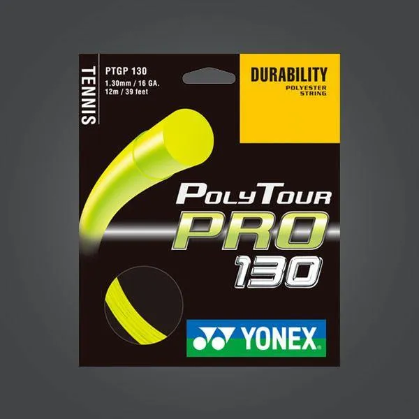 Yonex Polytour Pro 130 Tennis Strings [Yellow]